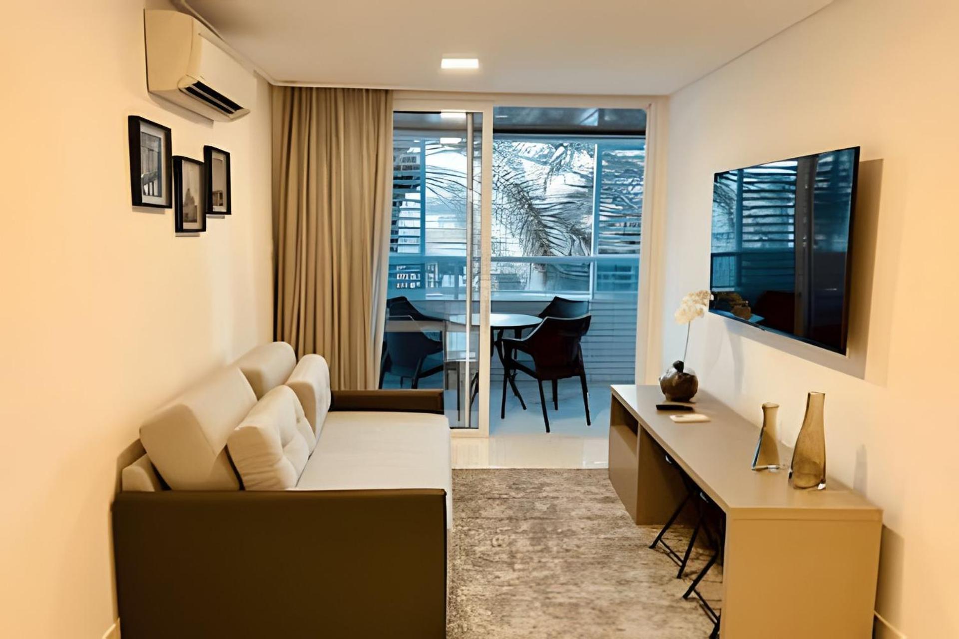 Apto Luxo 2 Quartos No Solar Tambau Apartment โจเอาเปสโซอา ภายนอก รูปภาพ
